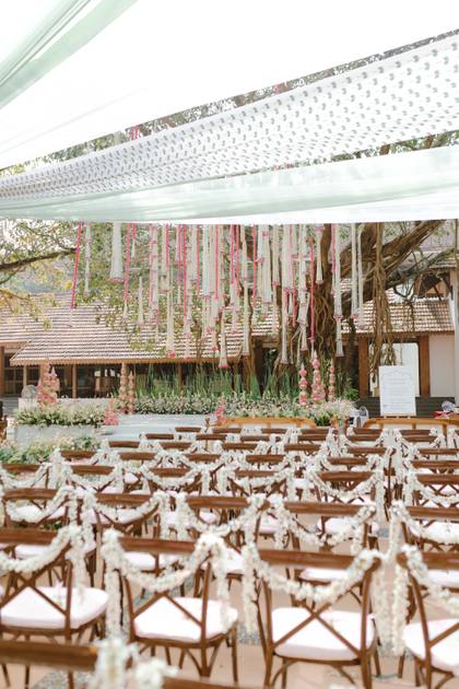 Ceiling and Aisle / Walkway — Wedding decor — Alila Diwa Goa